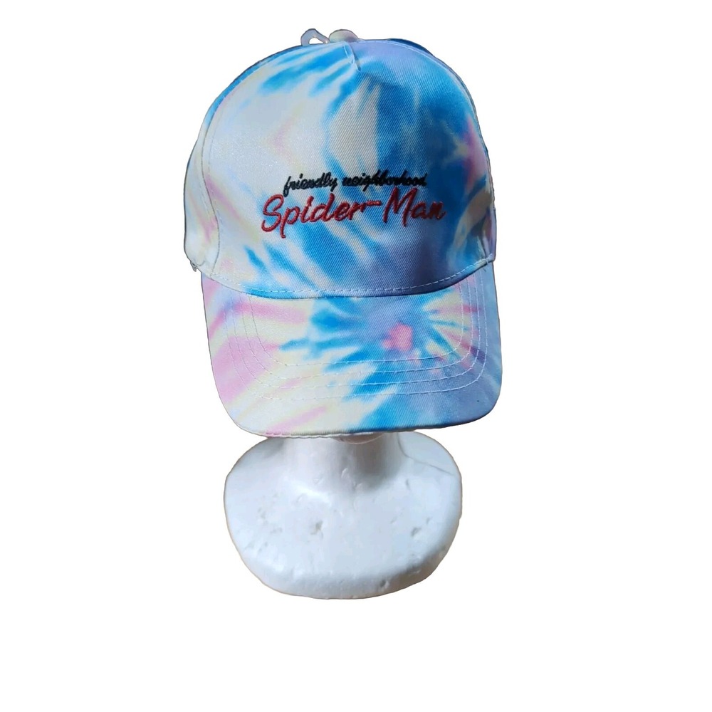 Berkshire Girls Friendly Neighborhood Spider-Man Tie Dye Snapback Hat Baseball